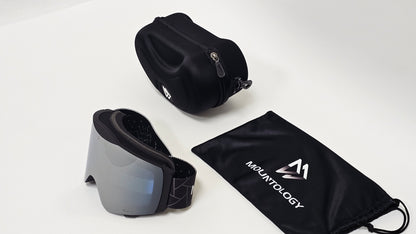 Flip-Up Ski/Snow Goggles - Glacier Chrome