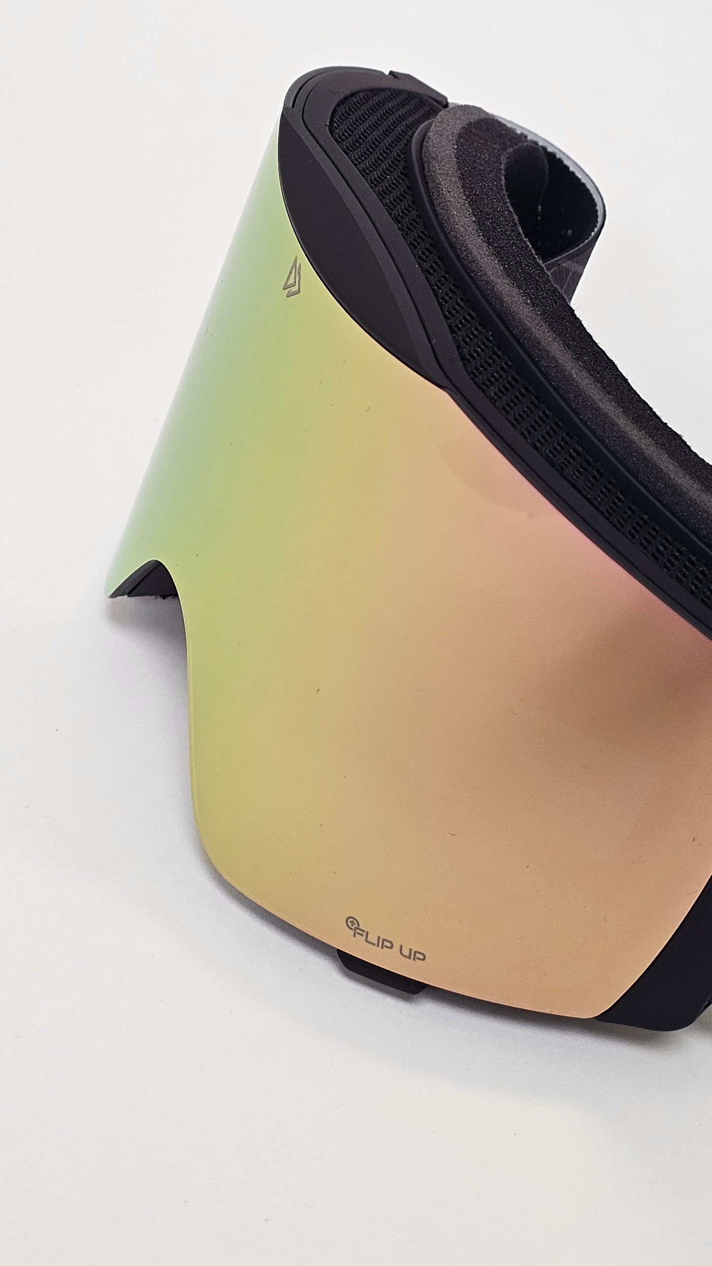 Flip-Up Ski/Snow Goggles - Rose Chrome