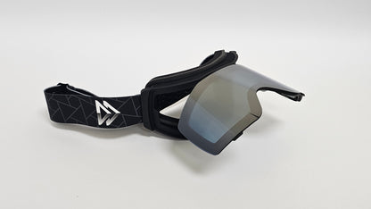 Flip-Up Ski/Snow Goggles - Glacier Chrome